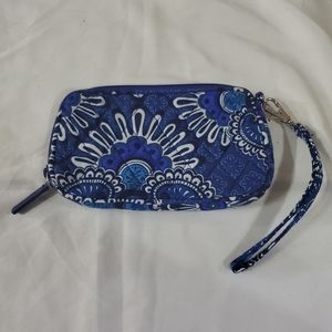 Vera bradley wristlet  cosmetic bag